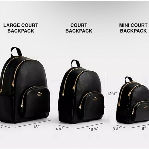 Coach Court backpack Miami red - Picture 7 of 7